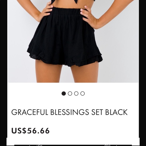 ✨NWT Princess Polly Graceful Blessings Short Set✨ - Picture 6 of 7